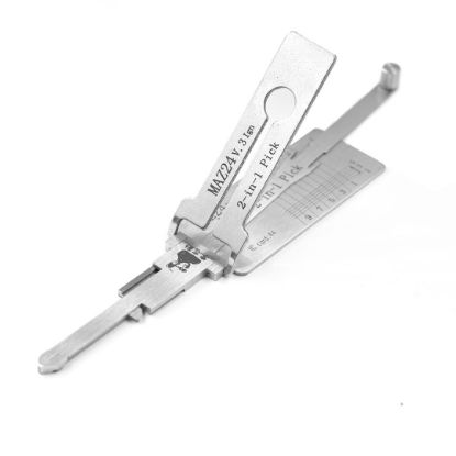 New Original Lishi MAZ24R 2-in-1 Decoder and Pick for Mazda And Ford [Profile: MAZ24R (Flat 10 cut)]  | Emirates Keys